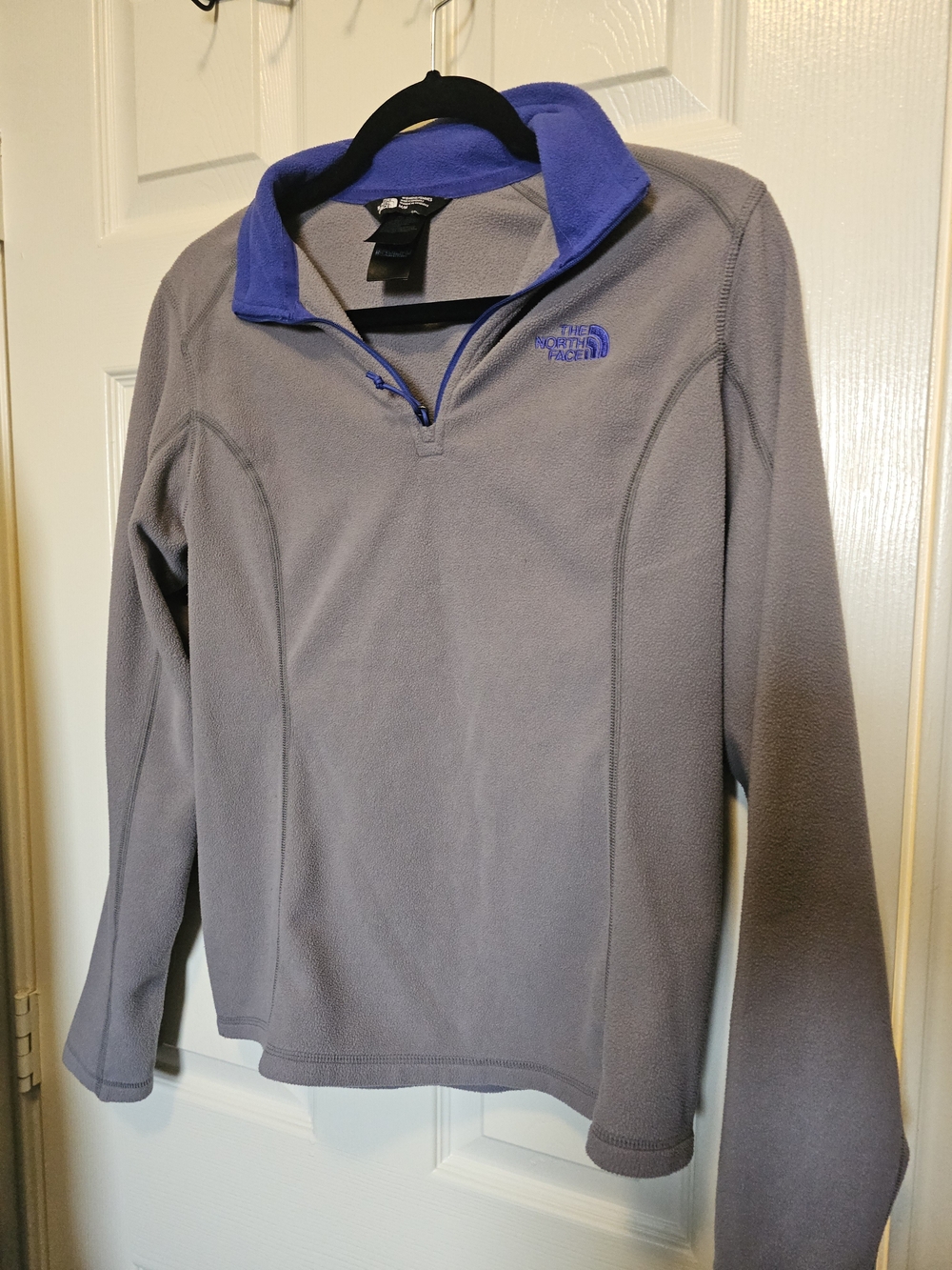 The North Face Gray Fleece 1/4 Zip